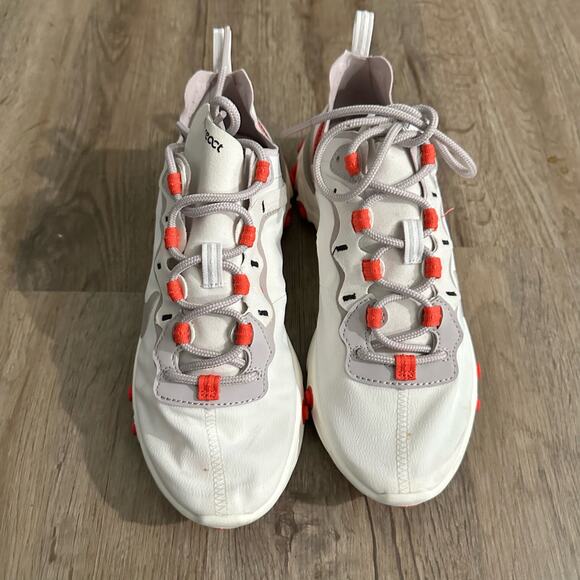 Nike 2020 Women's React Element 55 Sail Phantom Red size 8.5 - Picture 8 of 12